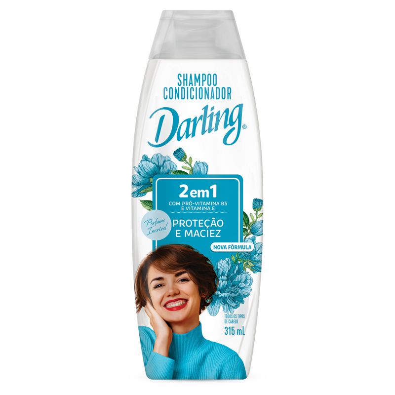 Shampoo 2 em 1 Darling Frasco 315ml