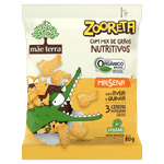 Biscoito Maisena com Mix de Grãos Vegano Integral Orgânico Mãe Terra Zooreta Pacote 80g