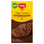 Biscoito Cookie Double Chocolate sem Glúten Schär Soft Caixa 210g