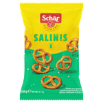 Biscoito Minipretzel Salinis sem Glúten Zero Lactose Schär Pacote 60g