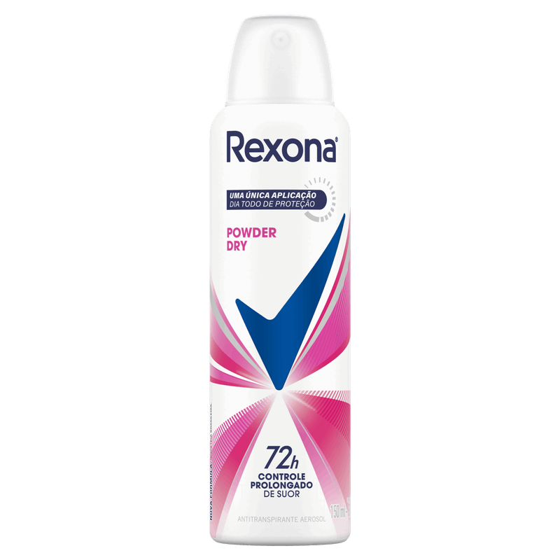 Antitranspirante Aerossol Powder Dry Rexona 150ml