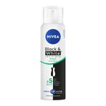 Antitranspirante Aerossol Fresh Erva-Doce Nivea Invisible for Black & White 150ml