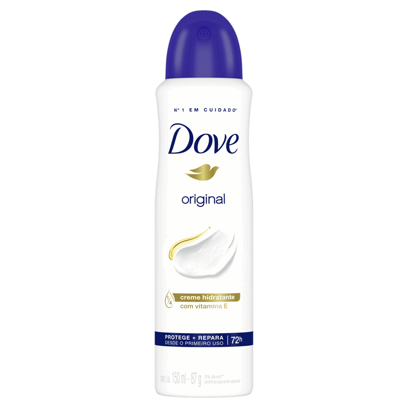 Antitranspirante Aerossol Original Dove 150ml