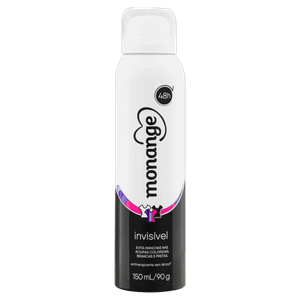 Antitranspirante Aerossol Invisível Monange 150ml