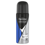 Antitranspirante Aerossol Clean Rexona Clinical Men 55ml