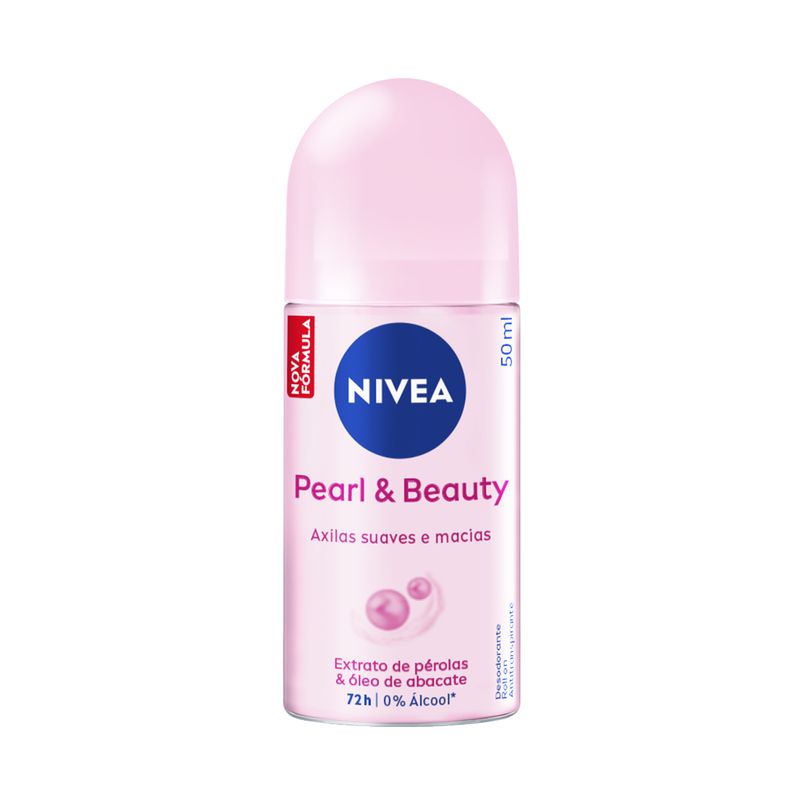 Antitranspirante Roll-On Nivea Pearl & Beauty 50ml