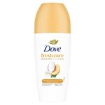 Antitranspirante Roll-On Pêssego & Leite de Arroz Dove Fresh Care 50ml