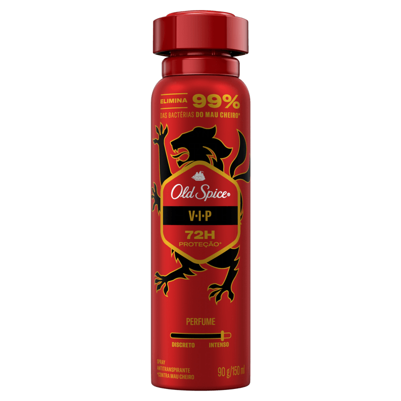 Antitranspirante Spray Vip Old Spice 150ml