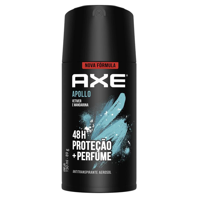 Antitranspirante Aerossol Vetiver e Mandarina Axe Apollo 150ml