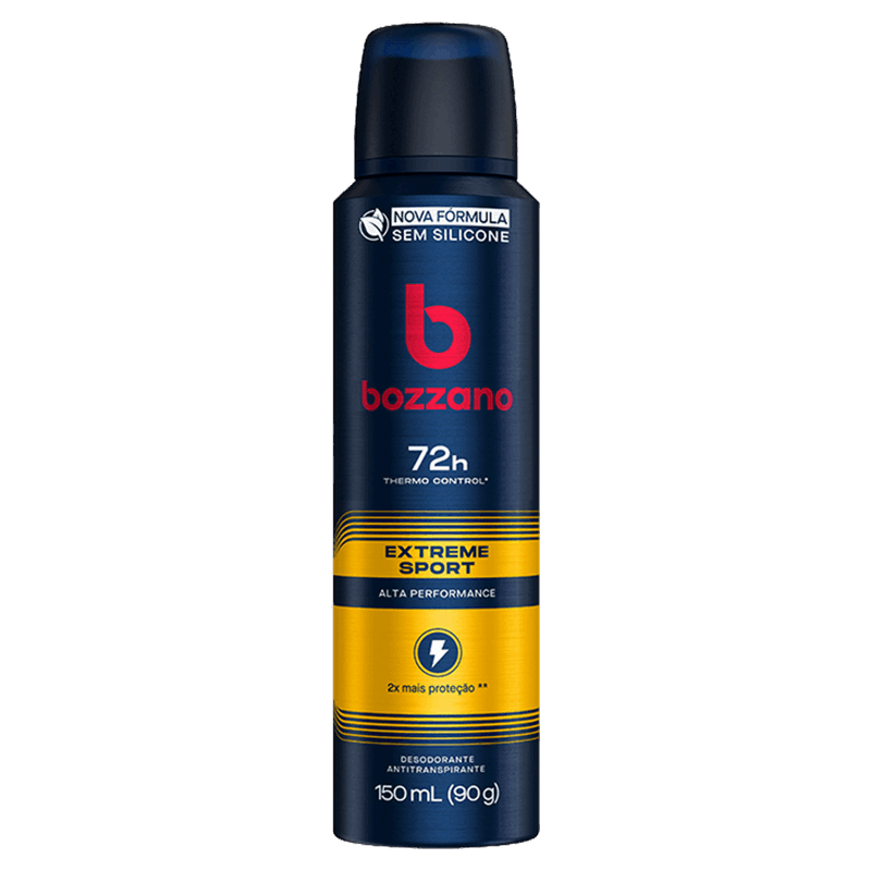 Antitranspirante Aerossol Extreme Bozzano 150ml