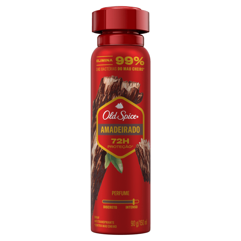Antitranspirante Spray Amadeirado Old Spice 150ml