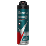 Antitranspirante Aerossol Antibacterial e Invisible Rexona Men 150ml