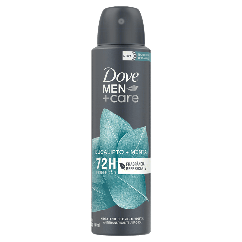 Antitranspirante Aerossol Eucalipto e Menta Dove Men+Care 150ml