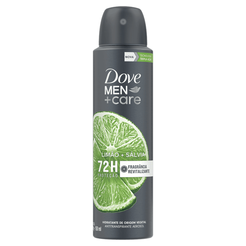 Antitranspirante Aerossol Limão e Sálvia Dove Men+Care 150ml