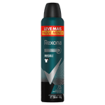 Antitranspirante Aerossol Invisible Rexona 250ml Leve Mais Pague Menos