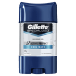 Antitranspirante Gel Clear Cool Wave Gillette Endurance 82g