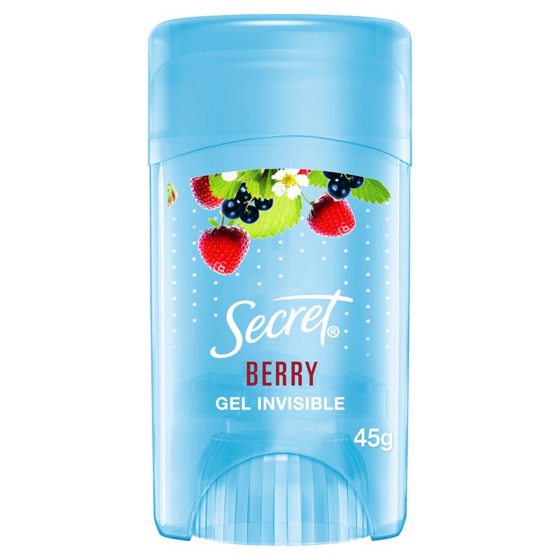 Antitranspirante Gel Invisible Berry Secret 45g
