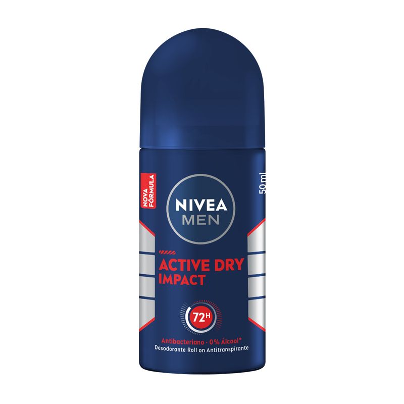 Antitranspirante Roll-On Nivea Men Dry Impact 50ml