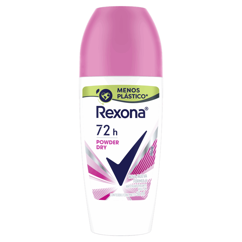 Antitranspirante Roll-On Powder Dry Rexona Motionsense 50ml