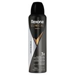 Antitranspirante Aerossol Rexona Clinical Men Invisible 150ml Spray