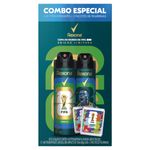 Kit Antitranspirante Aerossol Xtracool + Impacto Rexona Men 150ml Cada Spray Edição Limitada FIFA 26