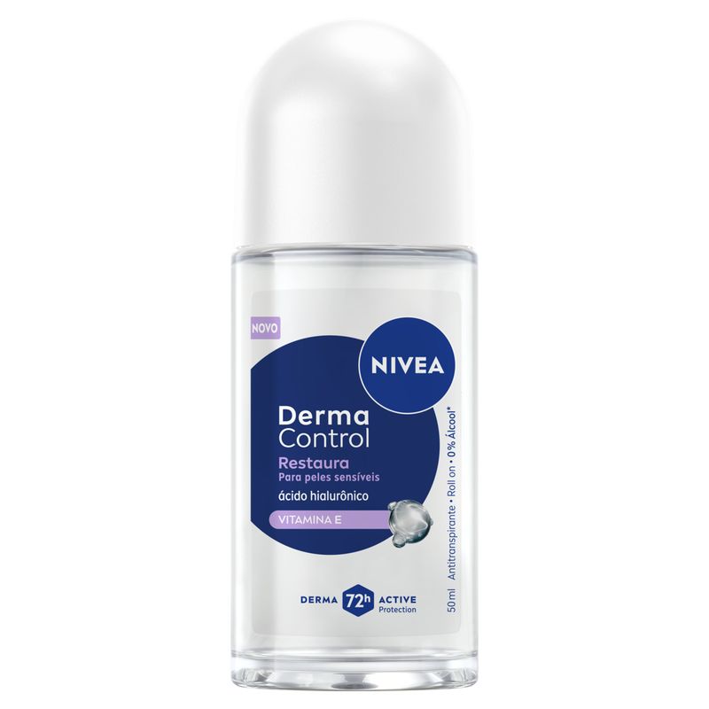 Antitranspirante Roll-On Nivea Derma Control Restaura 50ml