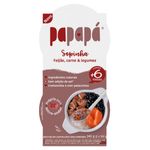 Sopinha Feijão, Carne & Legumes Papapá Pote 240g 2 Unidades