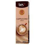 Cappuccino em Cápsula Avelã Tres Caixa 110g 10 Unidades
