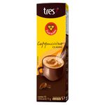 Cappuccino em Cápsula Classic Tres Caixa 110g 10 Unidades