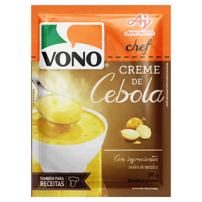 Creme Cebola Vono Chef Pacote 58g