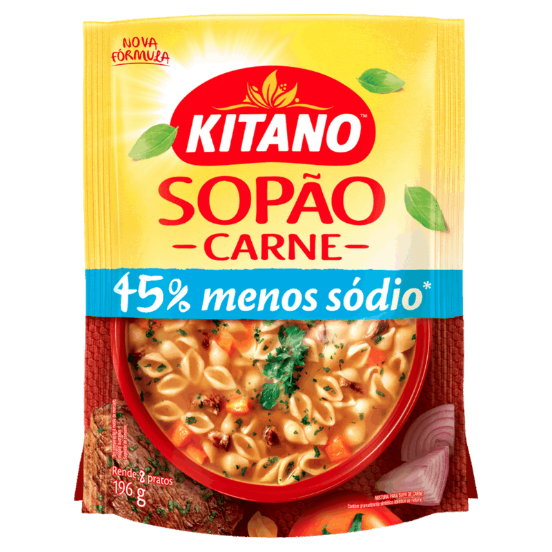Sopão Carne Kitano Sachê 196g