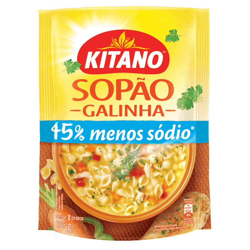 Sopão Galinha Kitano Sachê 196g
