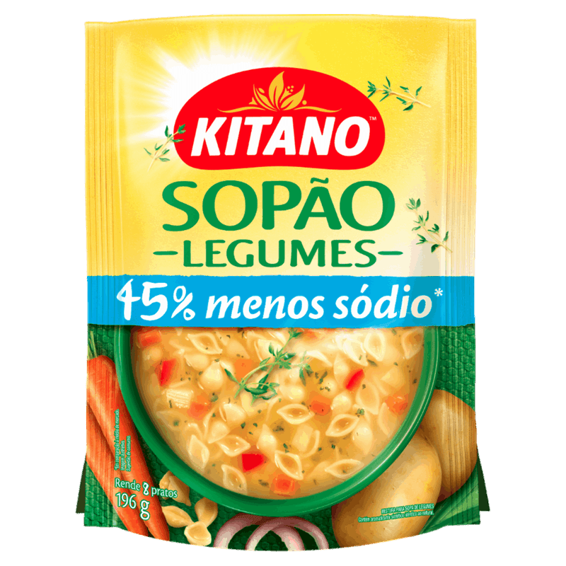 Sopão Legumes Kitano Sachê 196g
