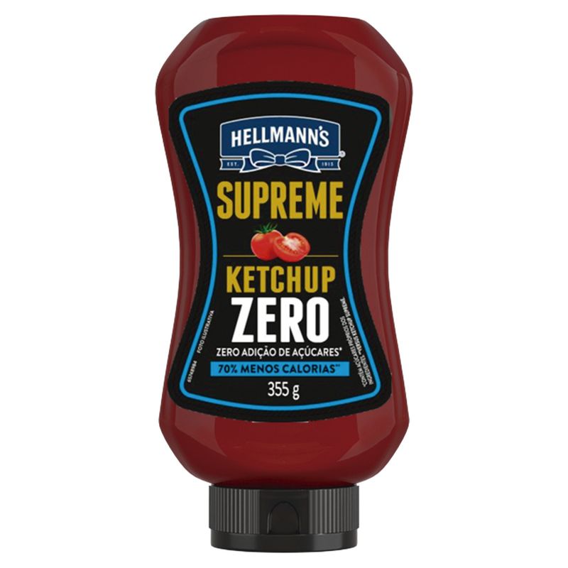 Ketchup Hellmann's Supreme Zero Squeeze 355g