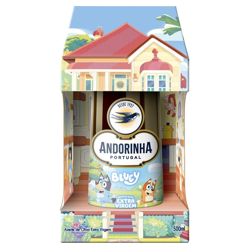 Azeite de Oliva Extra Virgem Português Bluey Andorinha Caixa 500ml