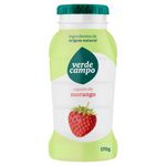 Iogurte Parcialmente Desnatado Morango Verde Campo Frasco 170g