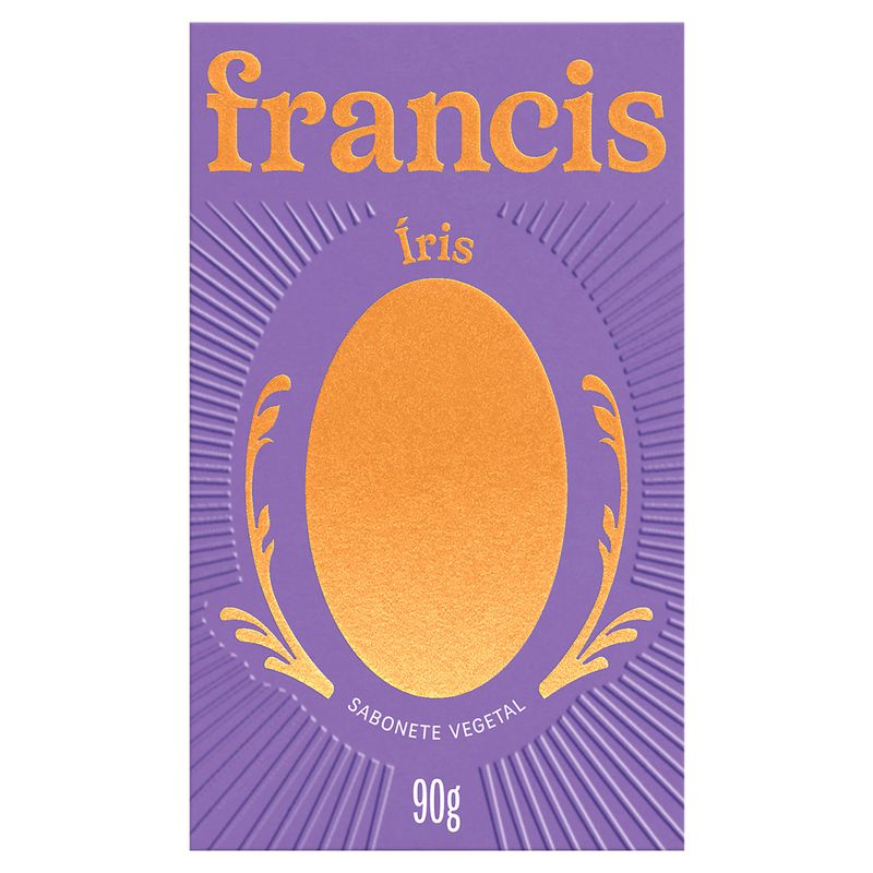Sabonete Barra Íris Francis Caixa 90g