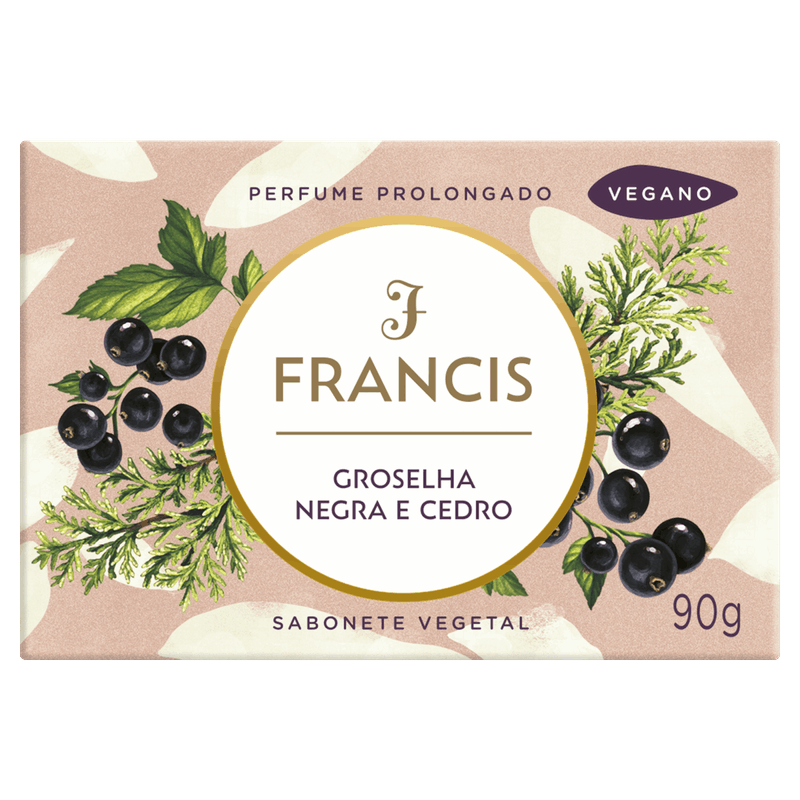 Sabonete Barra Figo Francis Caixa 90g