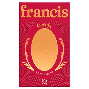 Sabonete Barra Cereja Francis Caixa 90g