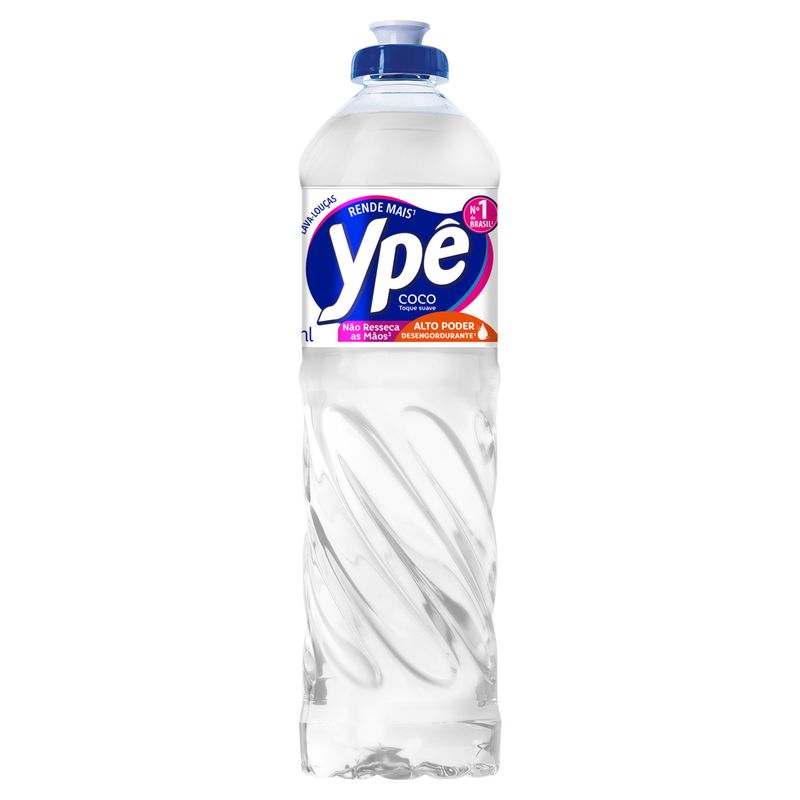 Lava-Louças Líquido Coco Ypê Squeeze 500ml