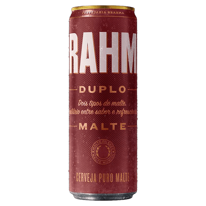 Cerveja Duplo Malte Brahma Lata 350ml