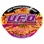 Macarrão Instantâneo Yakissoba Carne Picante Nissin U F O  Bandeja 97g