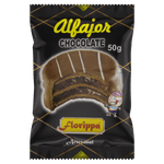 Alfajor Chocolate Artesanal Florippa Pacote 50g