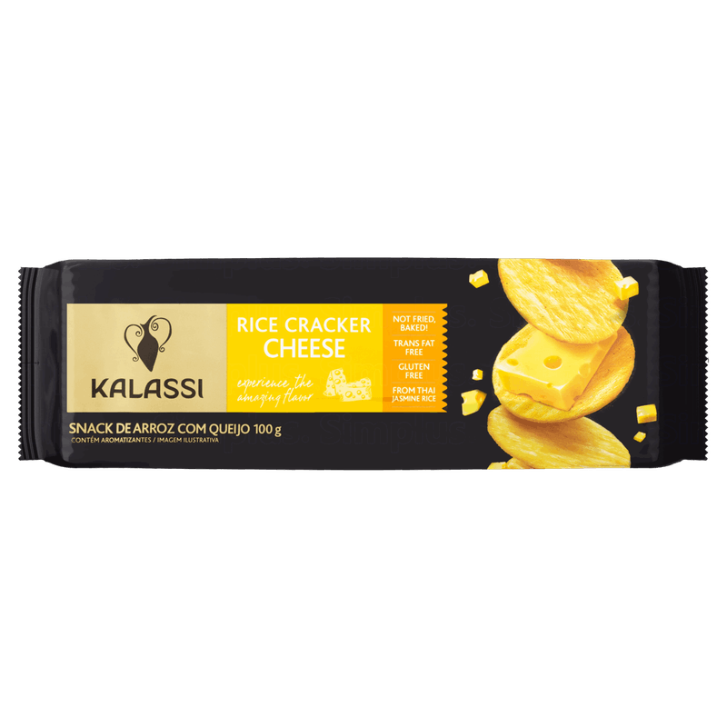 Snack de Arroz Queijo Kalassi 100g