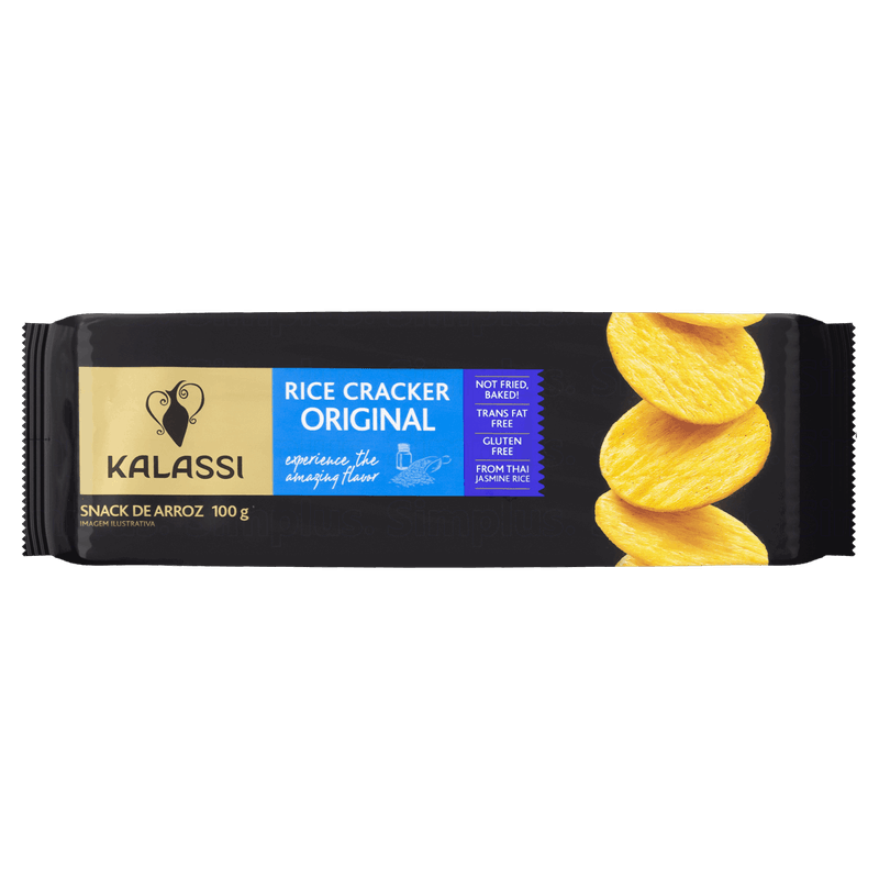 Snack de Arroz Original Kalassi Pacote 100g