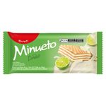 Biscoito Wafer Recheio Limão Minueto Pacote 81g