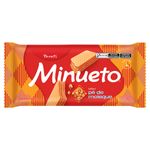 Biscoito Wafer Recheio Pé de Moleque Minueto Pacote 73g