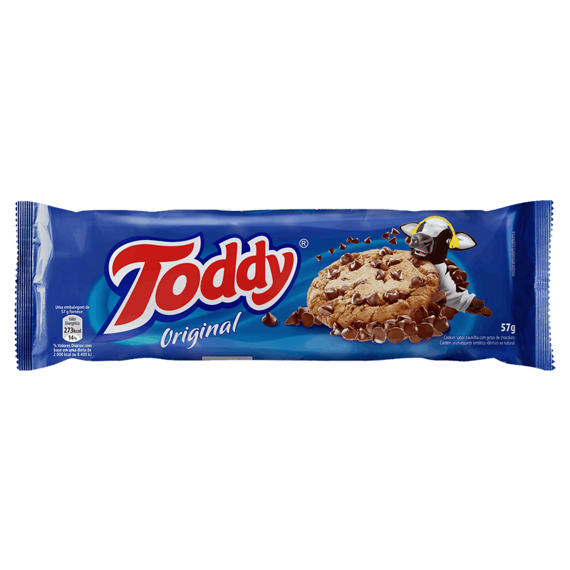 Biscoito Cookie Original Toddy Pacote 57g