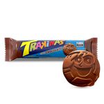 Biscoito Recheio Morango Trakinas +Recheio Pacote 126g
