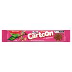 Biscoito Recheio Morango Zoo Cartoon Pacote 85g